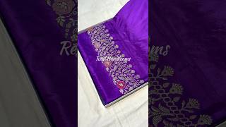 Authentic Banarasi Handloom Pure Katan Saree.#banarasi #saree #sareelove #handmade #handloom #viral