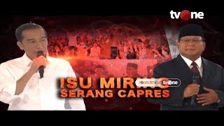 Laporan Utama tvOne: Isu Miring Serang Capres