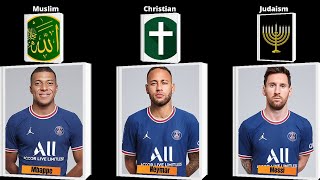 PSG players religion, 2023 squad christianity,muslim,judaism,buddhism..!!