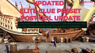 Elite clue preset guide post QOL update | Runescape 3 |