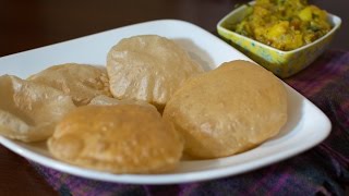 Poori Recipe - How to make soft and puffy Poori