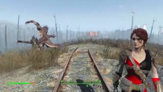 Fallout BATTLES:Alpha Deathclaw v.s Alpha Deathclaw