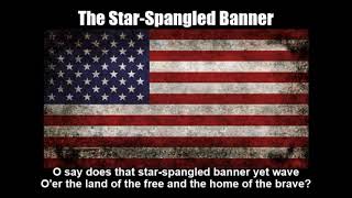 United States National Anthem (The Star-Spangled Banner) With Lyrics
