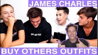 BEST FRIENDS BUY EACH OTHER OUTFITS ft. Dolan Twins & Emma Chamberlain reaction | Tyler Wibstad