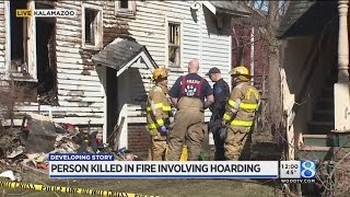 Hoarding conditions hamper crews fighting deadly Kzoo fire