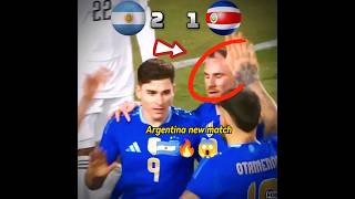 Argentina 🔥 Vs Costa Rica 3 - 1,#shorts #football #viral #argentina#saude #reels