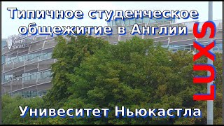 Студенческое общежитие в Англии. Общежитие для студентов в Ньюкасле.