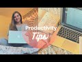 Productivity Secrets | Sunday and Monday Routine | Lizzy Hinshaw