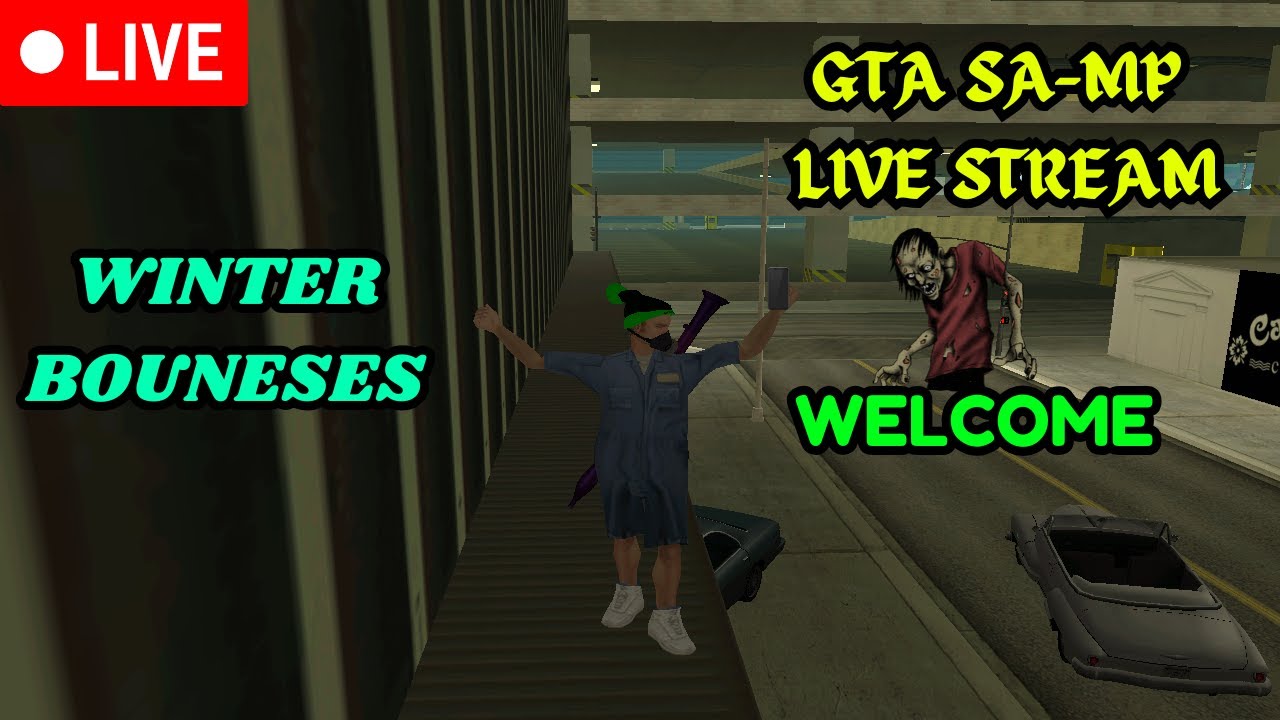 Gta Sa Mp Live Stream Winter Bouneses Wtls Nkgamingyt