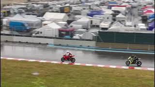 Promosport 1000 anneau du Rhin 2021 l'extérieur pour la première place sous la pluie !