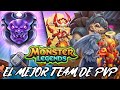 ⚜️EL MEJOR EQUIPO PARA PVP⚜️ LA PERFORACION Y MEGAPROVOCACION LO MAS OP- MONSTER LEGENDS