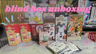 unboxing random blind boxes