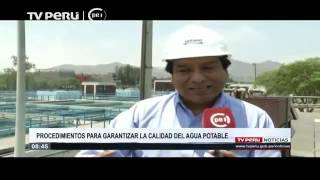 Recorrido a La Atarjea donde Sedapal garantiza la calidad del agua potable