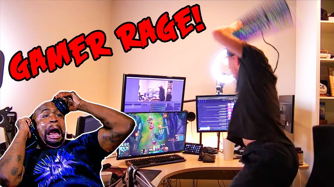 Ultimate Gamer Rage Compilation 16 Youtube