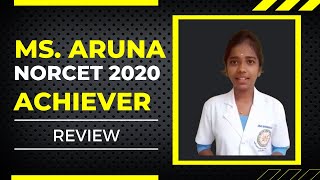 Metier Inspiration | Ms. Aruna | NORCET 2020 Achiever Review in Tamil