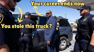 Racist Cops Search a Black Man’s Car — They Never Expected Who He Really Was