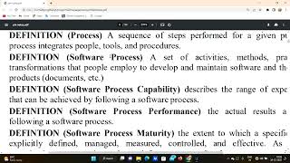 Software Maturity Framework in Telugu || SOFTWARE PROCESS AND PROJECTMANAGEMENT  #projectmanagement