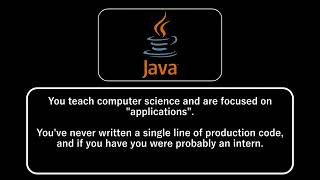 What your favourite programming language says about you!