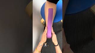 Kinesiology tape for achilles tendon