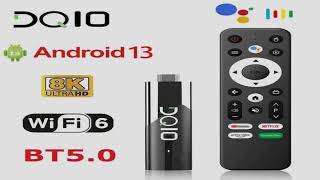 LEMFO DQ10 ATV Mini TV Stick Android13 Support 8K Video 4K Wifi6 Allwinner H618