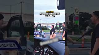 Road Rager Smashes Driver