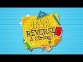 Beginner Java Project: Reverse a String