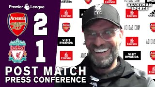 Arsenal 2-1 Liverpool - Jurgen Klopp - Post Match Press Conference