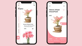 Plant Mobile App - Flutter UI - speed code