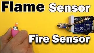 Arduino with Fire Sensor Buzzer Tutorial Flame Sensor for Arduino with code