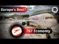 Kicked Out of Business Class | Austrian Airlines 767-300 Economy (VIE-IAD) | Flying During Pandemic