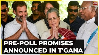 Free Bus Travel, LPG Cylinder Subsidy & More: 6 Guarantees By Congress In Telangana