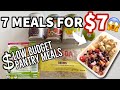 Cheap Meals Using RICE! Low Budget Pantry Meal Ideas | Pantry Cooking | No Spend January Motivation