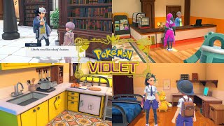 Pokemon Violet Penny Arven and Nemona Conversations