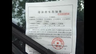 汽車被貼停車太帥罰單，車主：被嚇得不輕