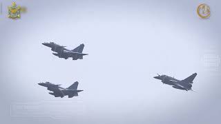 PAF JETS DAZZLING THE SKIES DURING PAKISTAN DAY PARADE ON 23 MARCH, 2022