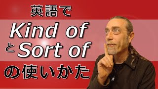 英語のKind ofとSort ofの使い方。