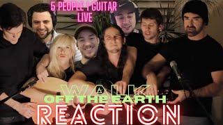 Walk off the Earth | 5 People 1 Guitar! | REACTION