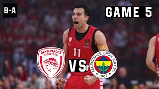 Olympiacos - Fenerbahce | Full Highlights | Euroleague Playoffs Game 5 | 09.05.2023