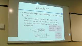 Training D11: Power System Oscillations and Stabilizers