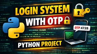 Python ATM Login System with OTP | Username Password Verification | While Loop Python Project