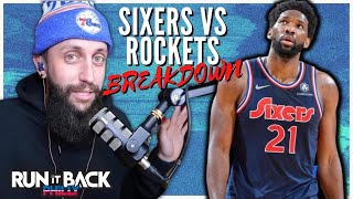 JOEL EMBIID IS UNSTOPPABLE! | SIXERS VS ROCKETS BREAKDOWN CLIP