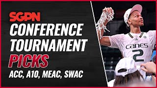 College Basketball Picks Today - Conference Tournament Previews - A10, ACC, MEAC, SWAC