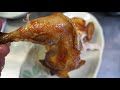 길가에서 싸게 파는 치킨 트럭 통닭 구이 electric truck grilled chicken run by grandmother korean street food