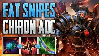 JUICY SNIPES! Chiron ADC Gameplay (SMITE Conquest A-Z)