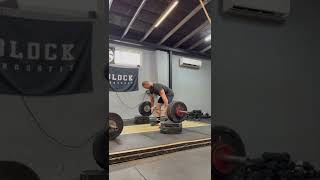 Block clean          #weightlifting #crossfit #clean #squat #workout