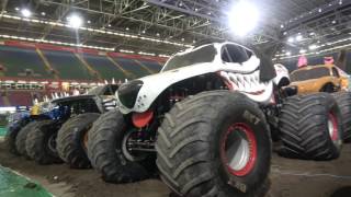 [4k] Shorter overview Monster Jam Trucks in Ultra HD 4k