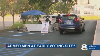 Armed guards at St. Pete early voting site told deputies they were hired by Trump campaign, election