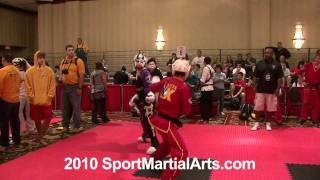 Devin Burke vs. Connor Ahern - 16-17 Sparring Short - Diamond Nationals 2010