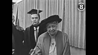 Eleanor Roosevelt in San Diego in 1960