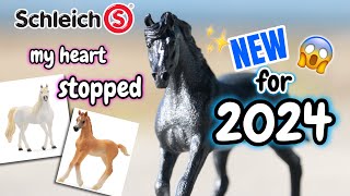 Unboxing the NEW 2024 Schleich Arabians! Horse Shopping HAUL!